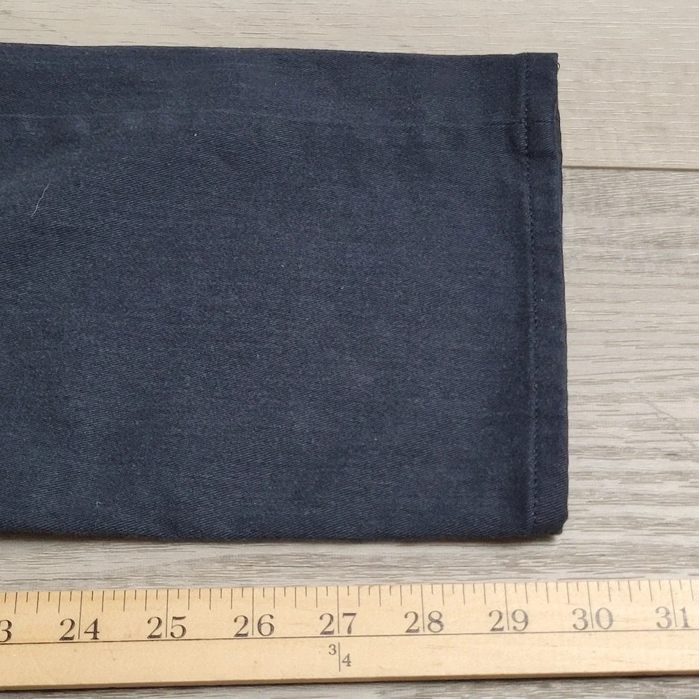Banana Republic Pants Mens 32x30 Navy Heather Slim Fit Marled Soft Stretch Twill